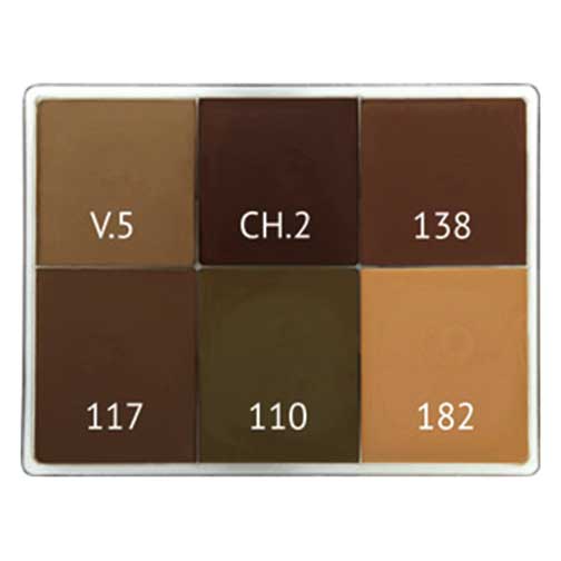 Maqpro 6 Color Creme Palette MAP14