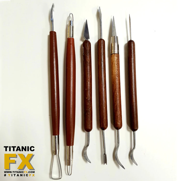 TITANIC FX 6 Piece Double-ended Sculpting Set