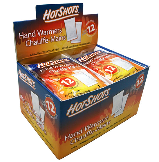 HotShots Hand Warmers – box of 40 pairs — Coast Fiber Tek