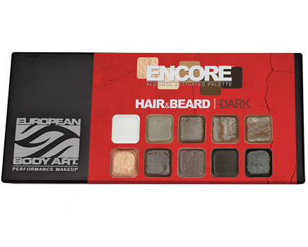 Encore Hair Beard Dark Palette