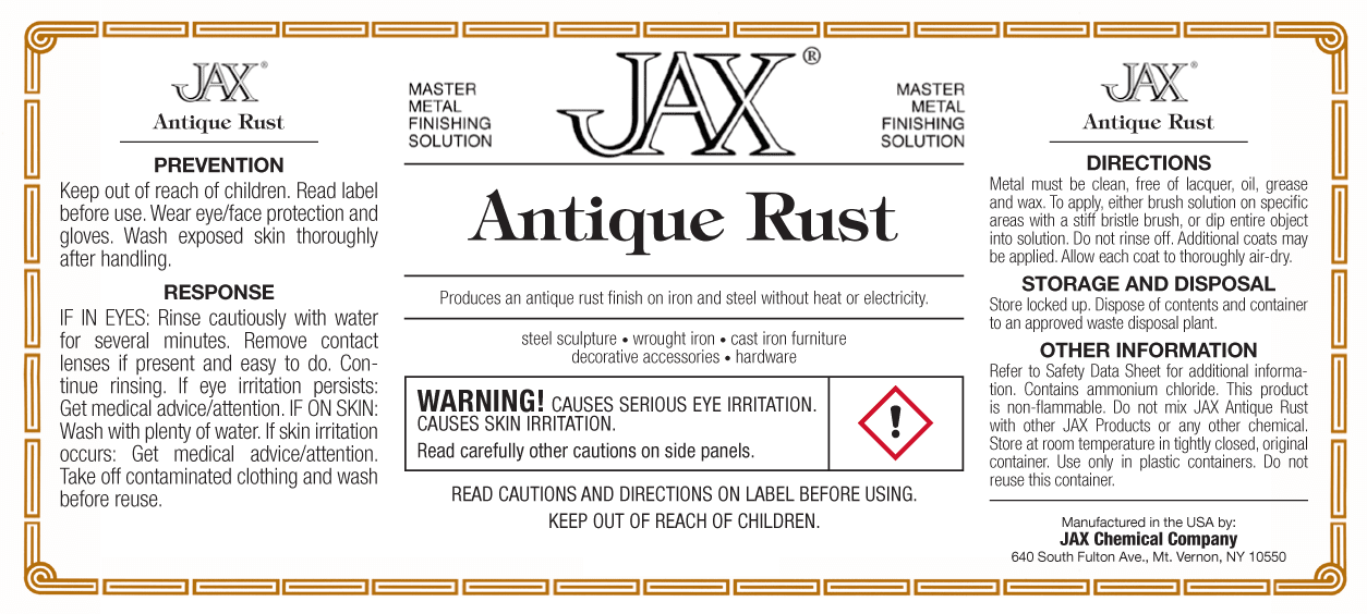 JAX Antique Rust