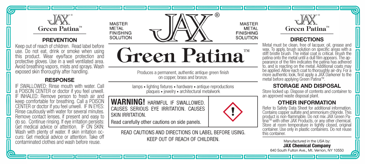 JAX Green Patina