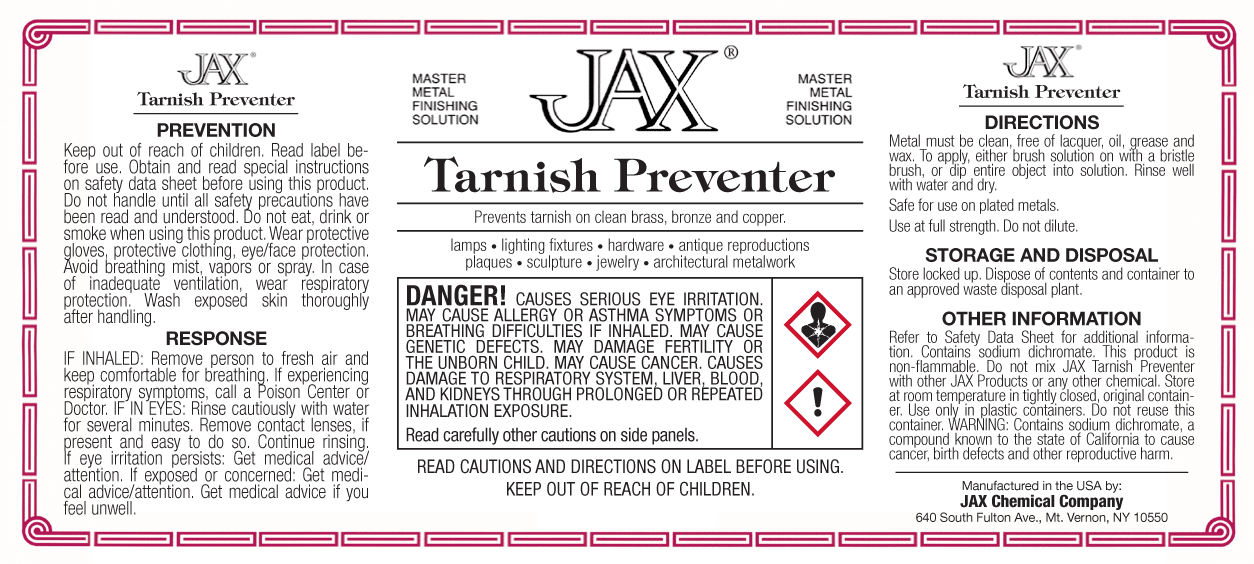 JAX Tarnish Preventer
