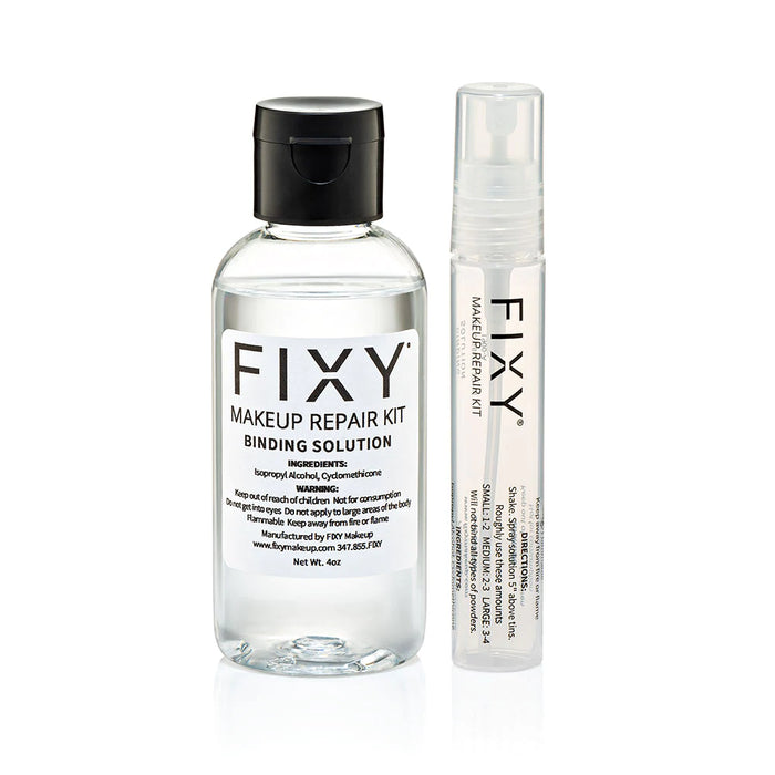 FIXY Large Makeup Repair Binder (4 oz) + Empty Spray Bottle