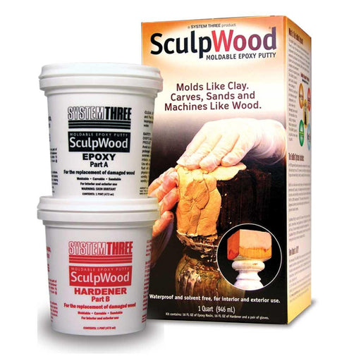 SculpWood Putty 1 Quart Kit