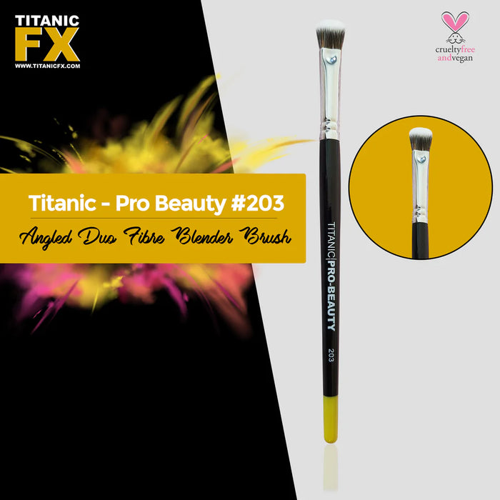 TITANIC FX Pro-Beauty Brush 11 Piece Brush Set