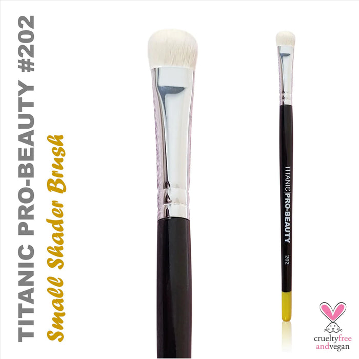 TITANIC FX Pro-Beauty Brush #202 Sml Flat Shader