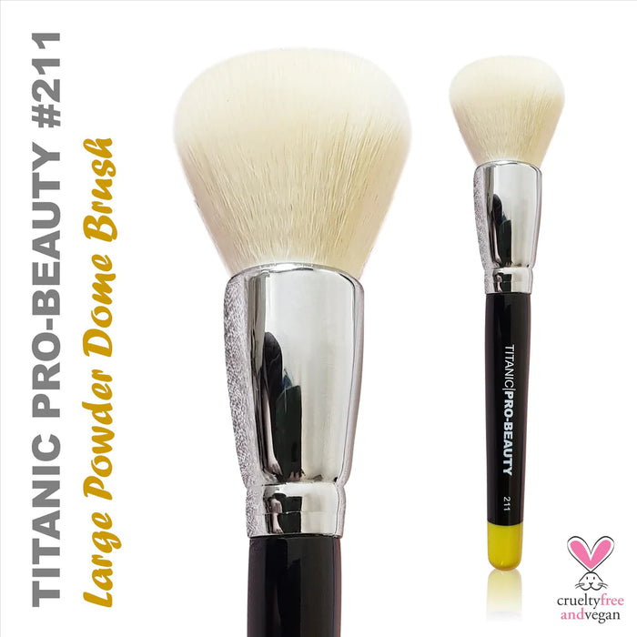 TITANIC FX Pro-Beauty Brush #211 Large Powder Dome