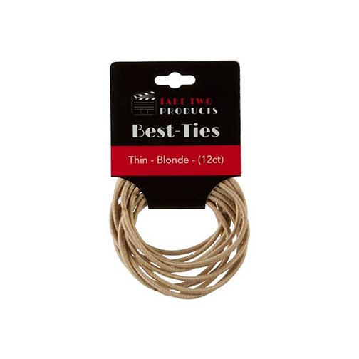 MUA Best Hair Ties Thin - Blonde