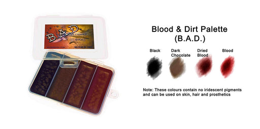 Bluebird FX Blood & Dirt Palette Colors