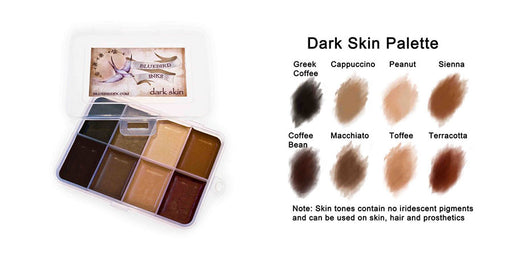 Bluebird FX Dark Skin Palette Colors