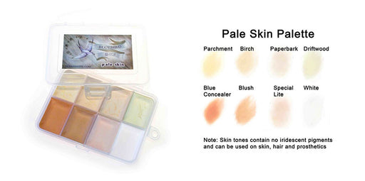 Bluebird FX Pale Skin Palette Colors