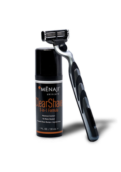 Menaji Clear Shave 3-in-1 Formula