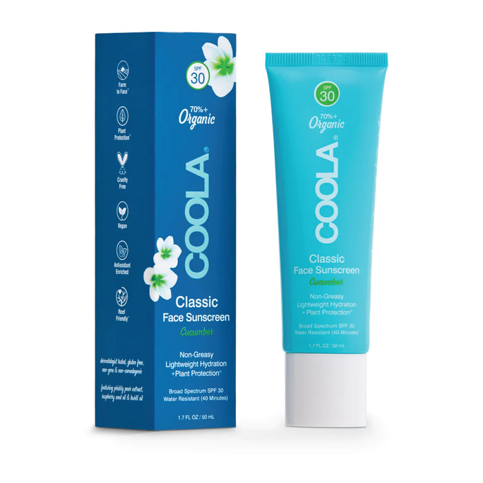 COOLA Classic Face SPF 30 Cucumber Lotion 50ml