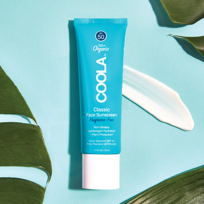 COOLA Classic Face SPF 50 Fragrance Free Lotion 50ml