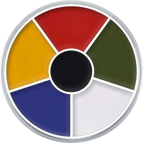 Kryolan Cream Color Circle - Multi Color