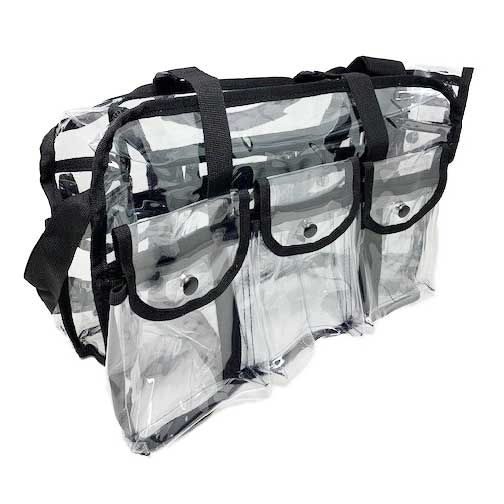 Fiber-Tek Clear PVC large Set Bag CLB5236