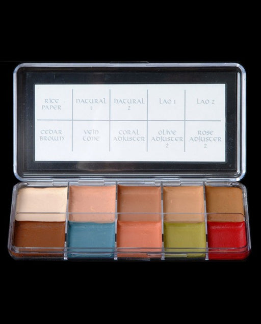 Flesh Tone Palette Open