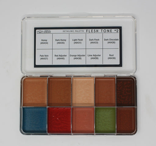 Jordane Flesh Tone #2 Palette Colors