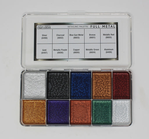 Jordane Full Metal Palette Colors