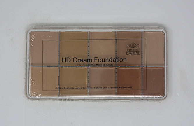 Private Label HD Cream Foundation Mineral Mixed Palette (10)