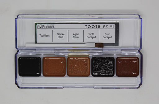 Jordane Tooth Palette FX #1 Colors
