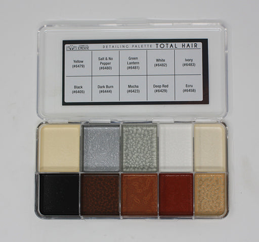 Jordane Total Hair Palette Colors