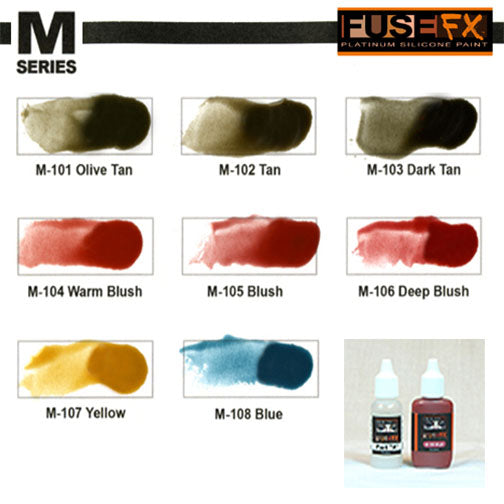 FuseFX M-Series Color Chart