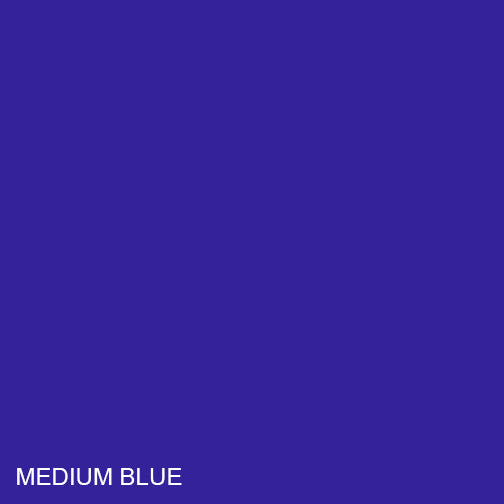 Medium Blue Flocking Color Swatch