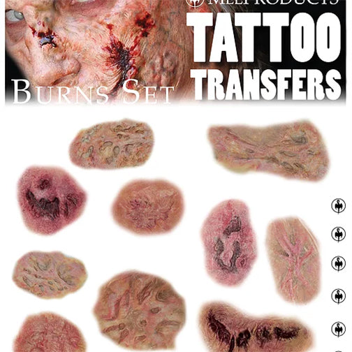 Mel Tattoo Transfer Burn Set