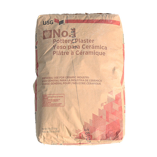 1 Pottery Plaster 50lb Bag — Coast Fiber Tek