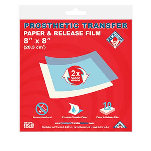 PTM Transfer Paper & Release Film - 8" x 8"