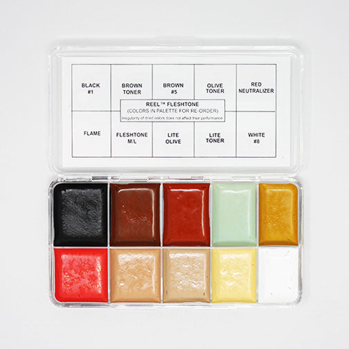 Reel Fleshtone Palette Colors