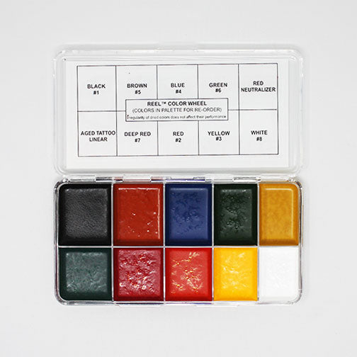 Reel Color Wheel Palette Colors