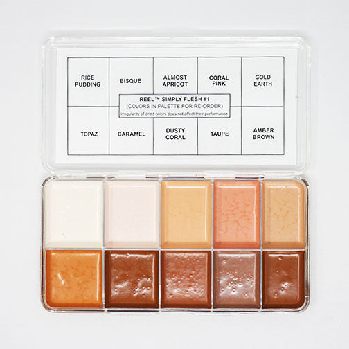Reel Simply Flesh #1 Palette Colors