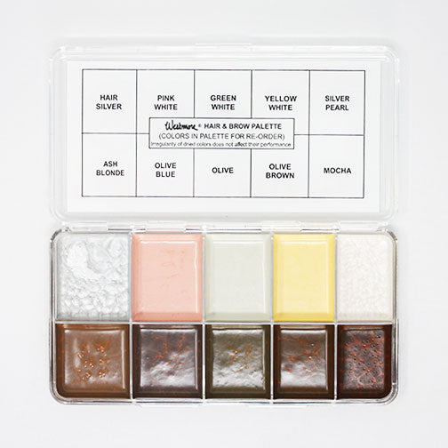 Reel Marvin Westmore Hair & Brow FX Palette Colors