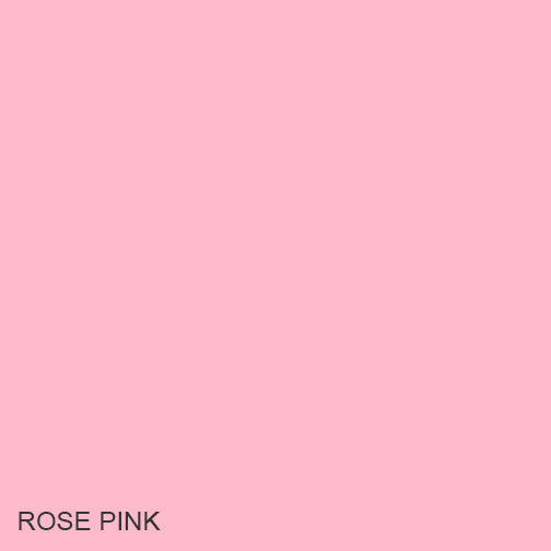 Rose Pink Flocking Color Swatch