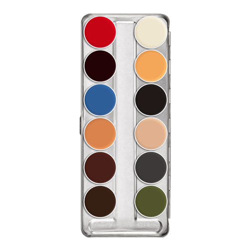 Rubber Mask Grease Palette 12 Colors