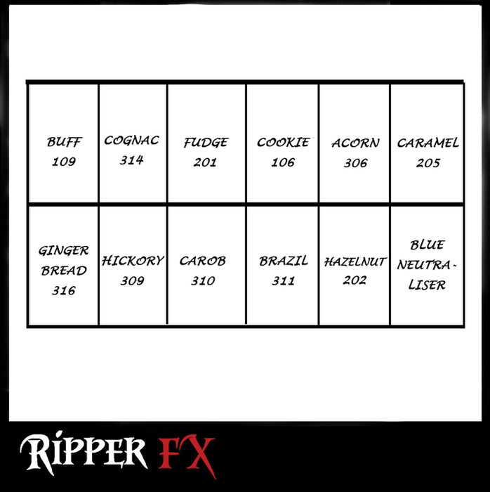 Ripper FX Skin Masque Palette Dark