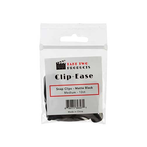 MUA Snap Clip Black