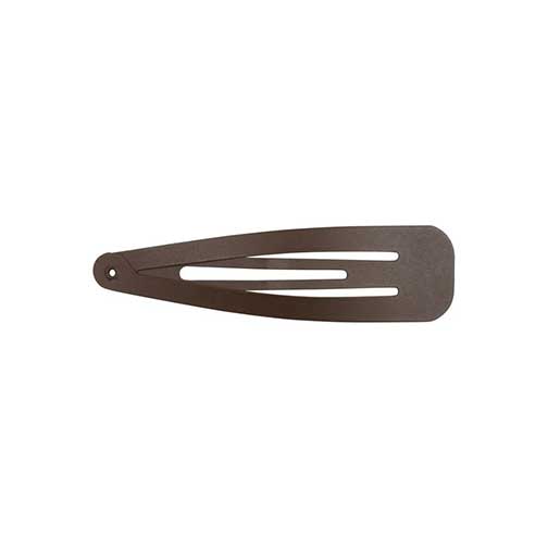 MUA Snap Clip Brown - Large