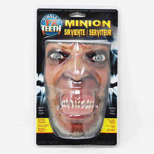 Tinsley Minion Teeth Packaged