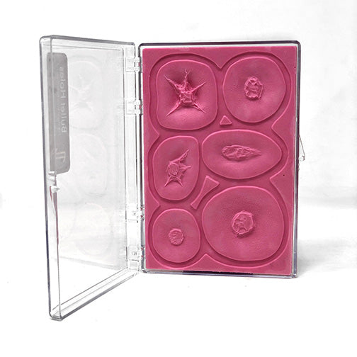 TLFX Labs Silicone Flat Mould Bullet Holes