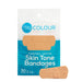 Tru-Colour Bandages Skin Tone Flexible Fabric Bandages (Aqua Bag)