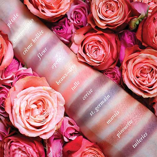Viseart Paris Edit Eye Shadow Palette Applied