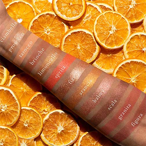 Viseart Spritz Edit Eye Shadow Palette Applied