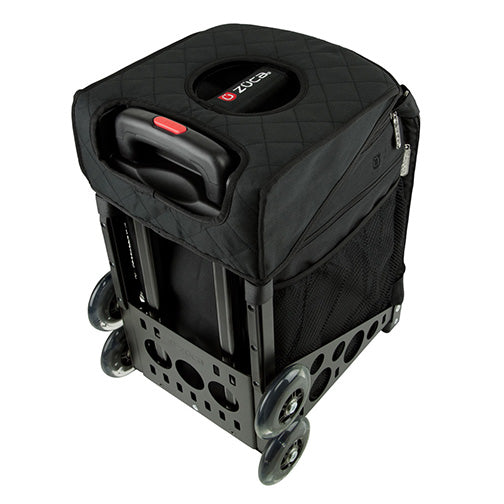Zuca Pro Seat Cushion - Black Attached